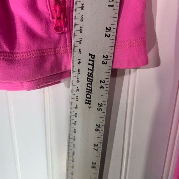 Lululemon Define Jacket 6 Raspberry Glo Pink Full Zip Slim Fit Luon Thumbholes - Picture 6 of 6